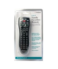 Radio Shack 15-2142 Family Favorites 4-In-One Universal Remote Control NEW