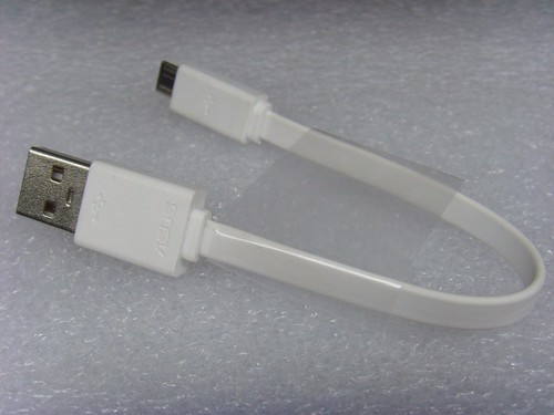 2X 16cm ASUS 5V 2A/3A Power Bank Travel  Short FLat Micro USB Fast Charger Cable - Picture 1 of 6