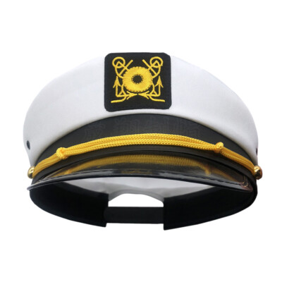Captain Hat Captain Yacht Sailors Hat Sea Hat Navy Costume