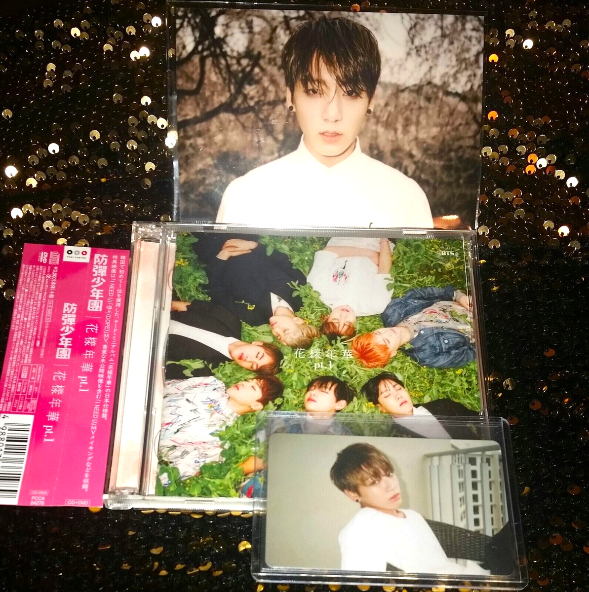 BTS 2015 JAPAN~HYYH KAYO NENKA Pt.1 CD/DVD💜JUNGKOOK 💜PC+BONUS
