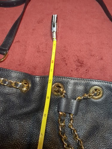 Michael Kors Crossbody Purse Rear Gold Chain Family-owned - Picture 16 of 16