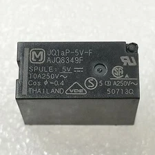 5PCS JQ1AP-5V-F AJQ8349F 10A 250V Relay 4pins New #A6-41