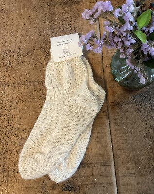 Alpaca Bed Socks -  Very Very Warm Very Very Soft - Ideal Gift- Shoe Size 6-8