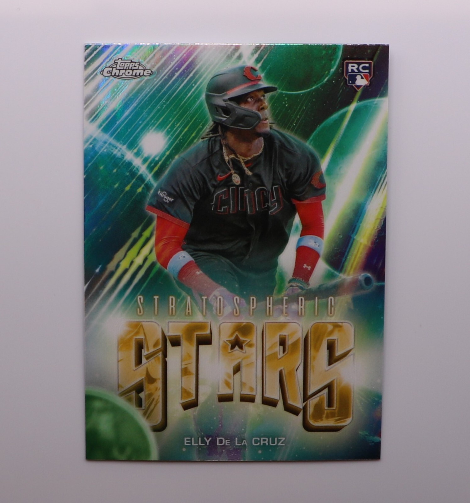 2024 Topps Chrome Update Elly De La Cruz Rookie Stratospheric Stars RC #SSC-10