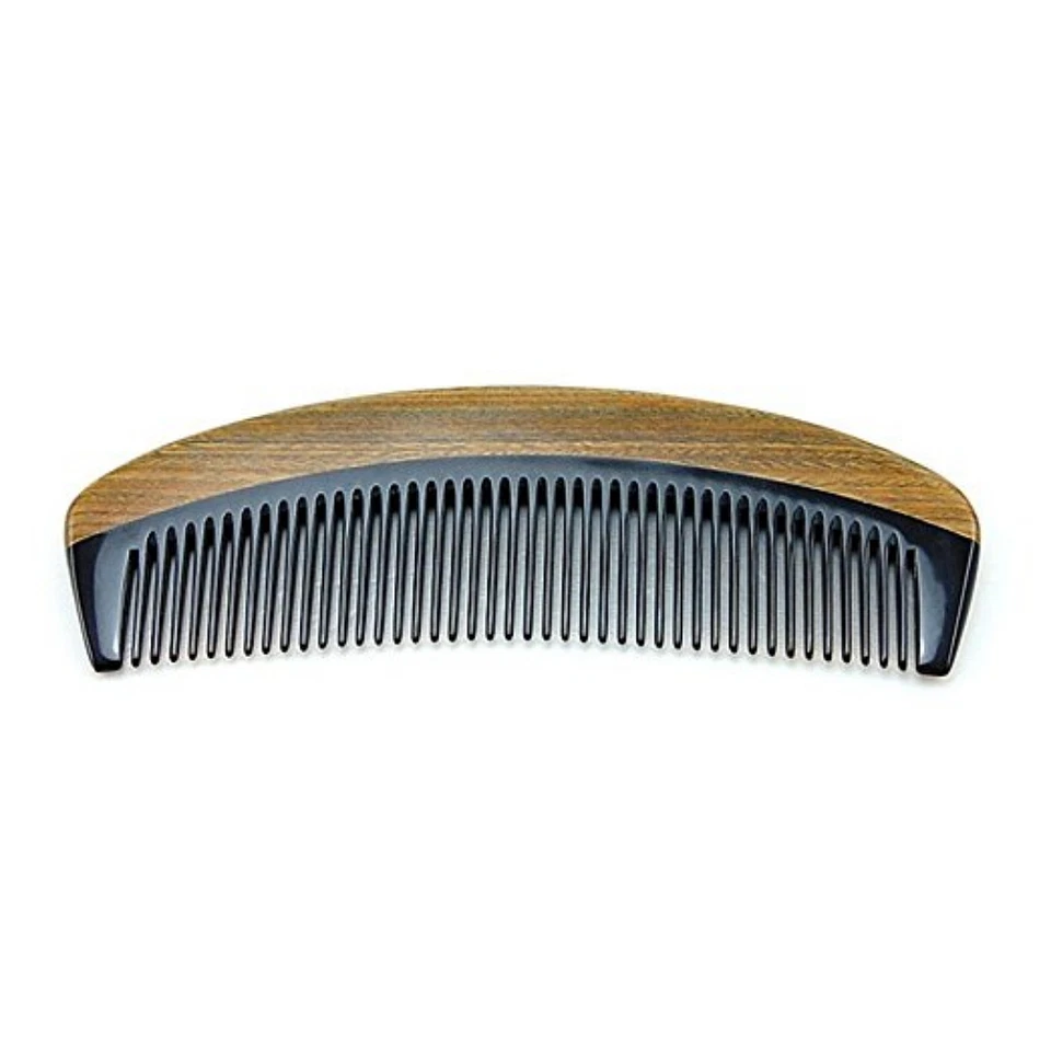 Handmade Sandalwood Hair Comb – Anti-Static Wooden Detangler for Hair Care - Image 3 of 4