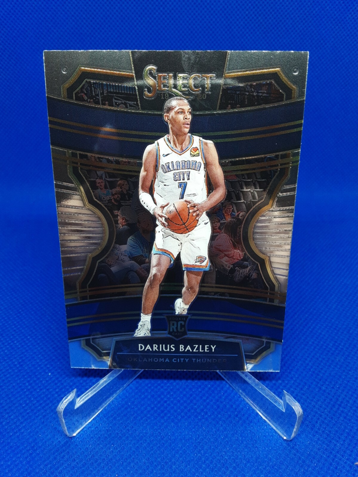 2019-20 Panini Select Darius Bazley Concourse Rookie RC #80 OKC Thunder