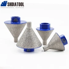 5/8 Diamond Drilling Finger Chamfer Milling Bits Shaping Enlarge Bevel 1 or 2 pc