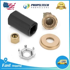 For Mercury Mercruiser Alpha Bravo One Propeller Hub Kit Flo-Torq II 835257Q1
