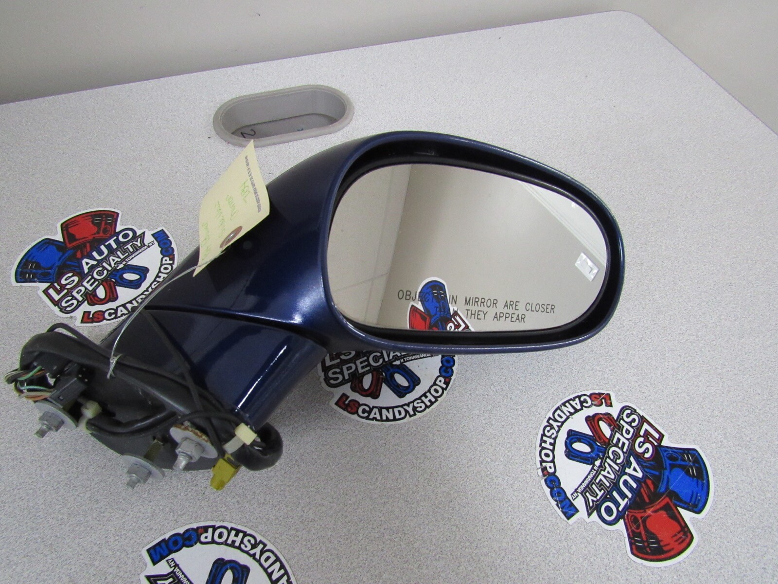 2005-2013 Chevrolet Corvette ZR1 OEM BLUE RH Passenger Side Power Mirror 7B4