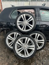 2013-2020 AUDI A3 8V S LINE 18" ALLOY WHEEL SET WITH TYRES 8V0601025BL