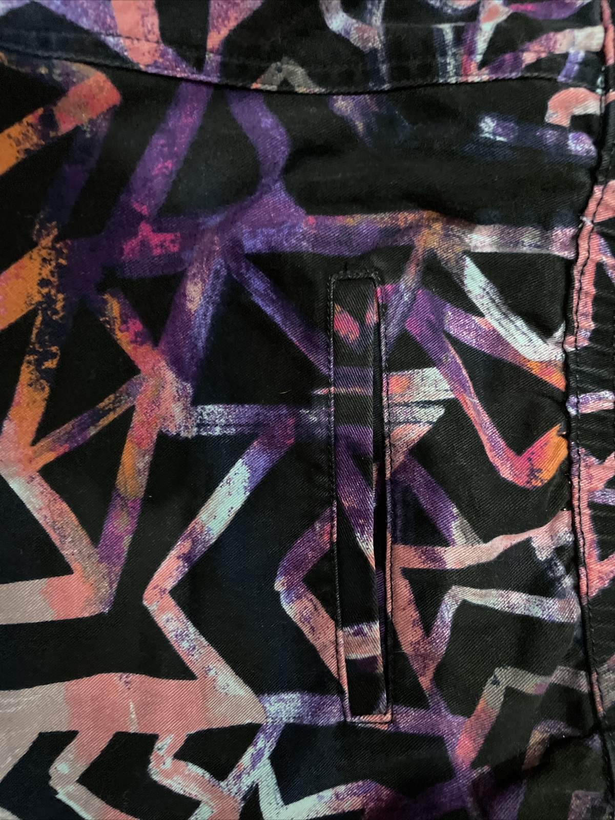 Zip Code Retro Cotton Canvas Drawstring Baggies B… - image 5