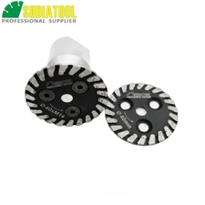 2pcs mini Diamond Saw Blade Cutting Disc Dia 40 / 50mm 1pc removable M14 flange