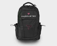 Paddletek Sport Backpack Bag Anna Waters Dave Weinbach logo Black Pink