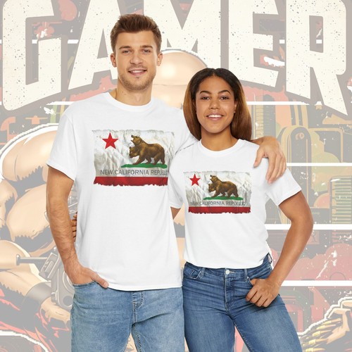 Camiseta Unisex Fallout Game New California Republic, Colección Camiseta Gaming - Imagen 21 de 181