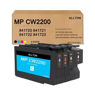 MP CW2200 Ink Cartridge Compatible for 841720 841721 841722 841723 Ink cartri...