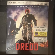 Dredd Blu-ray 3D Blu-ray Digital Copy Ultraviolet Lionsgate Widescreen