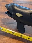 Orca  KILLER WHALE  movable Fin & open/shut mouth 8.5" Hard Plastic UK CA  — photo 4