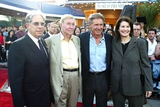 Jonathan Dolgen Sumner Redstone Harrison Ford Sherry Lansing premi- Old Photo