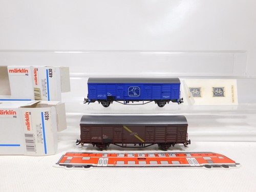 Märklin H0 AC 2x Güter-/Postwagen ÖBB NEM KK KKK 4830 4831 NEUW+OVP #EE270-0,5 | Zustand: Gebraucht