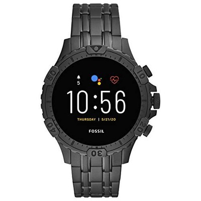 Fossil Touchscreen Smartwatch Generation 5 FTW4038 Herren Schwarz JDMPS