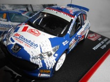 PEUGEOT 207 S2000 N°9 DU RALLYE MONTE CARLO DE 2009 1/43ème