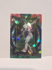2025 Panini Select Concourse Kaelen Culpepper Cracked Ice Tri-Color Prizm 