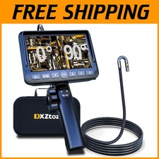 Dual-Lens Articulating Borescope with 5'' Screen