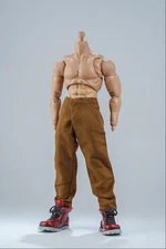 1/12 brown Casual Long Pants Trousers Male Clothes Fit 6'' Action Figure Body