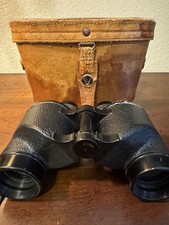 Vintage Research Optical 7x35 Binoculars w/ Japan Leather Case Extra Wide Angle