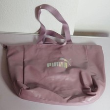 Borsa a mano shopper Puma borsa a tracolla rosa malva ecopelle grande 47x34 cm
