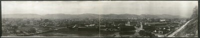 Photo:1909 Panoramic: B.E. view,Charleston,West Virginia 1