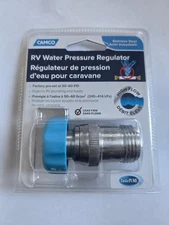 Camco 40054 Water Pressure Regulator Stainless Steel