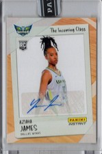 2025 Panini Instant #IC-8 Aziaha James Autograph Rookie Card Auto RC Wings /25