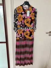 RIXO – Cozi Silk Dress (Multicoloured) UK10 new with tags RRP £325