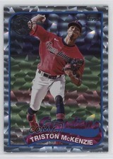 2024 Series 2 1989 Topps Baseball Mega Box Foilboard Triston McKenzie 11gl