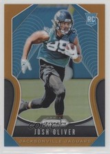 2019 Panini Prizm Rookies Orange Prizm 99/249 Josh Oliver #371 oc3