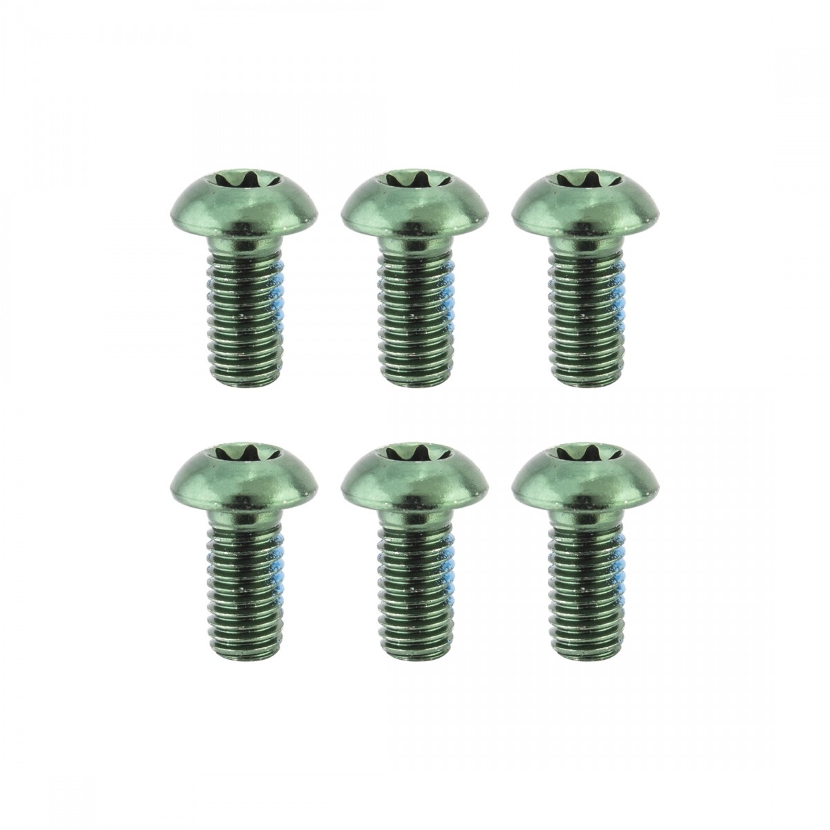 Набор болтов из анодированной зеленой стали Clarks 6 M5x10 мм для дисковых тормозов 4390₽