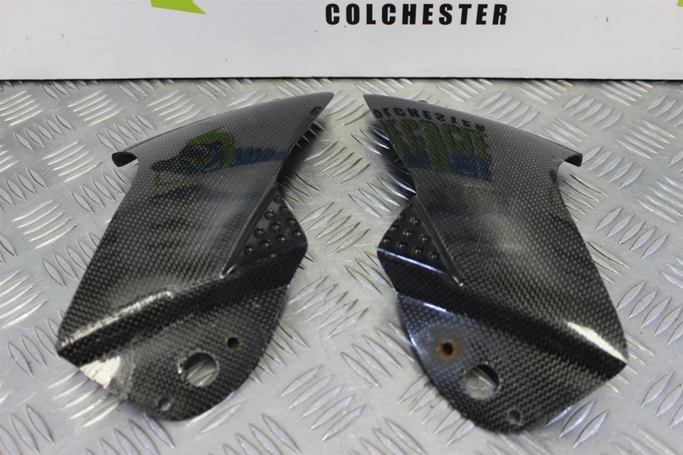 Painéis Aprilia RSV 1000 R frontais externos de fibra de carbono 2004 a 2010 RSV1000R B043 - Imagem 4 de 4