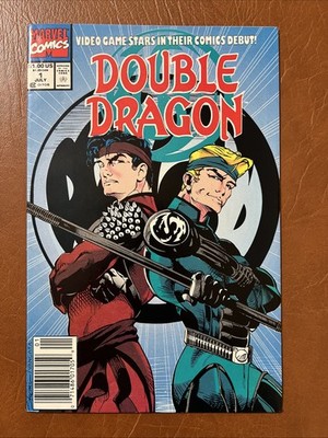 Double Dragon #1 Newsstand: VF+ to NM- Marvel Comics July 1991 $7 Ship