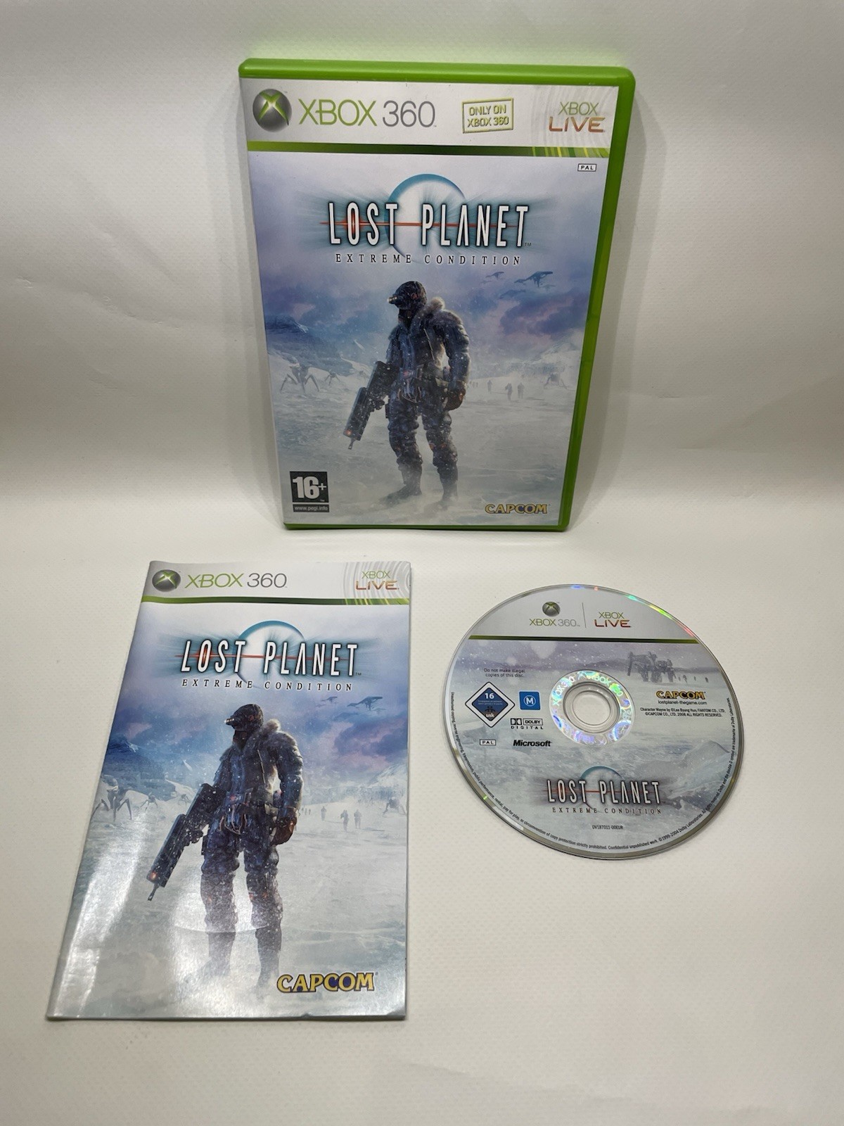 ✅Lost Planet: Extreme Condition (Microsoft Xbox 360, 2007) Manual Included✅