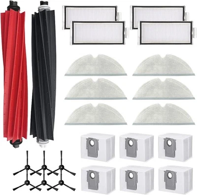MARKELONS Für Roborock Q5 Pro+/Q8 Max+ (Plus) Kehrmaschine Hauptbürstenfilterset Zubehör