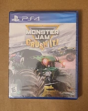 Monster Jam Crush It! [PS4] [PlayStation 4] [2016] FACTORY SEALED - LOOSE DISC