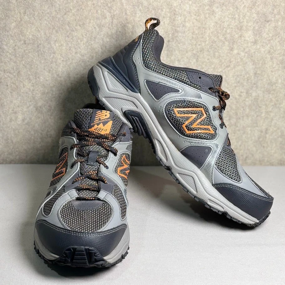 Size 7 - New Balance 481v3 4E Wide Black Orange Size 8 - New Balance 481v3 4E Wide Black Orange for sale  main image 4