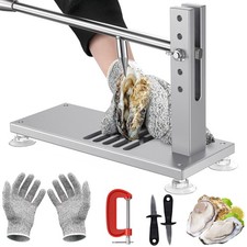 Oyster Clam Opener Machine Adjustable Oyster Shucker Machine Shucker Tool Set...