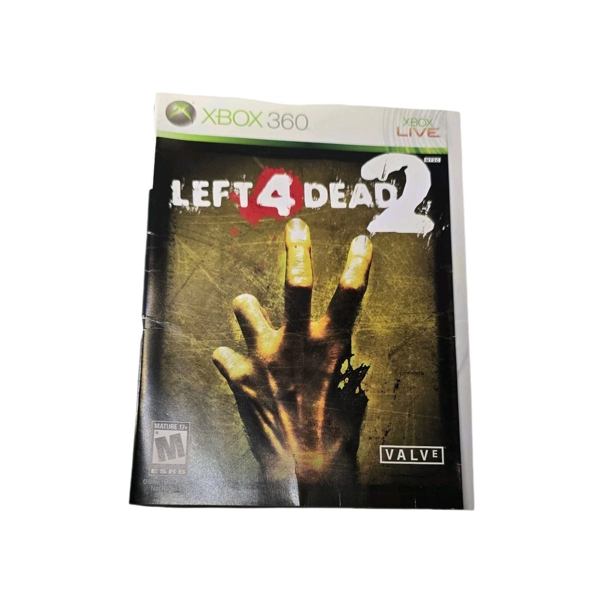 Left 4 Dead 2 Xbox 360 Original Cover Art Insert Only Authentic | eBay