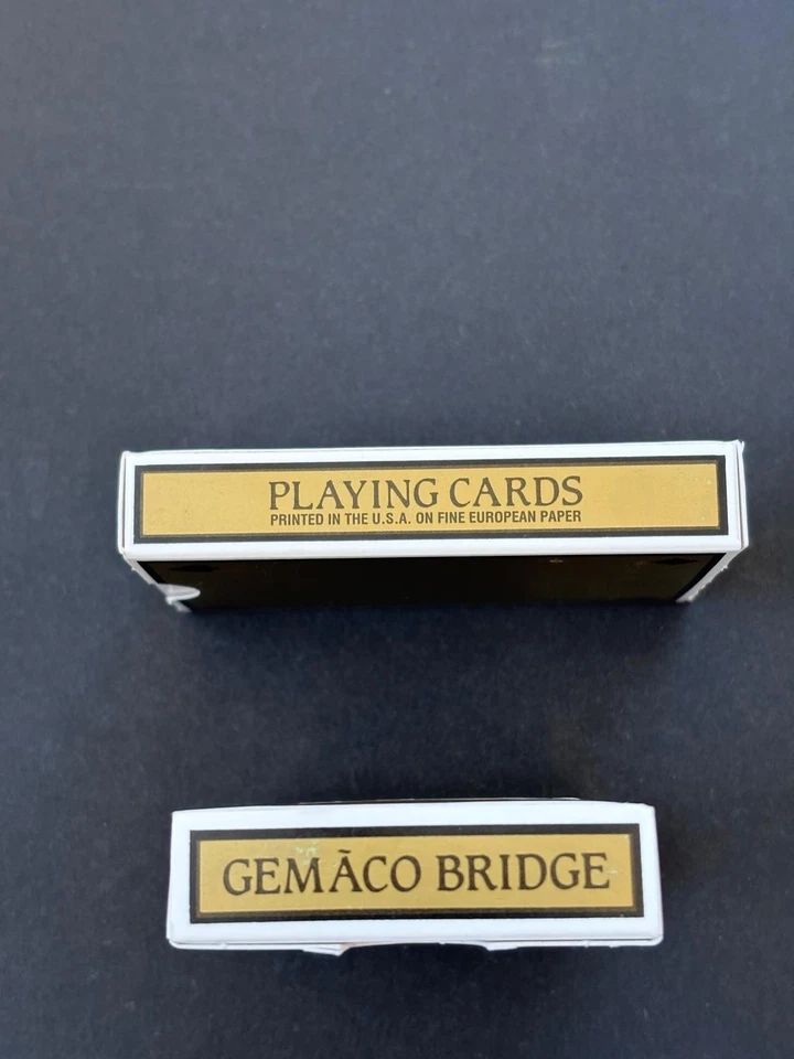 GEMACO 1x Bridge Kartenspiel Made in USA Werbeartikel - Bild 2 von 2