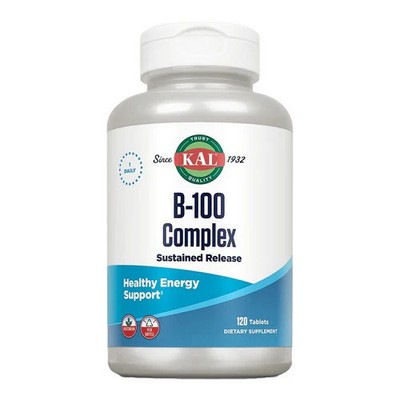 B-100 Complex Sustained Release 120 Tabs  by Kal