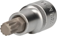 KS Tools BT022934 1/2&Quot; Vielzahn-Bit-Stecknuss, 55 Mm Lang, M10