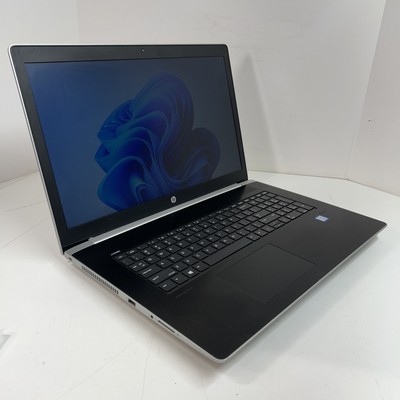 Oferta 🏷️Laptop Hp $300✓ Hp Probook 470 G5 Tamaño 17,3 pulgadas Windows 10 Intel core i5-8250U 1.60 GHz 8 RAM 500 HDD Office instalado Teclado numérico Wifi, bluetooth, camara, puertos USB, SD