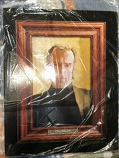 Portal 2 Framed Cave Johnson Talking Portrait-brand New In Box Thinkgeek